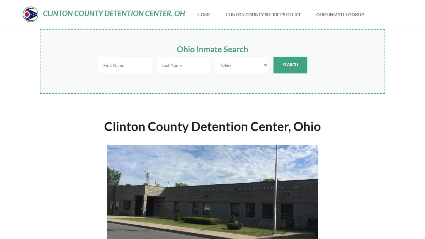 Clinton County Detention Center, OH Inmate Roster, Offender Search